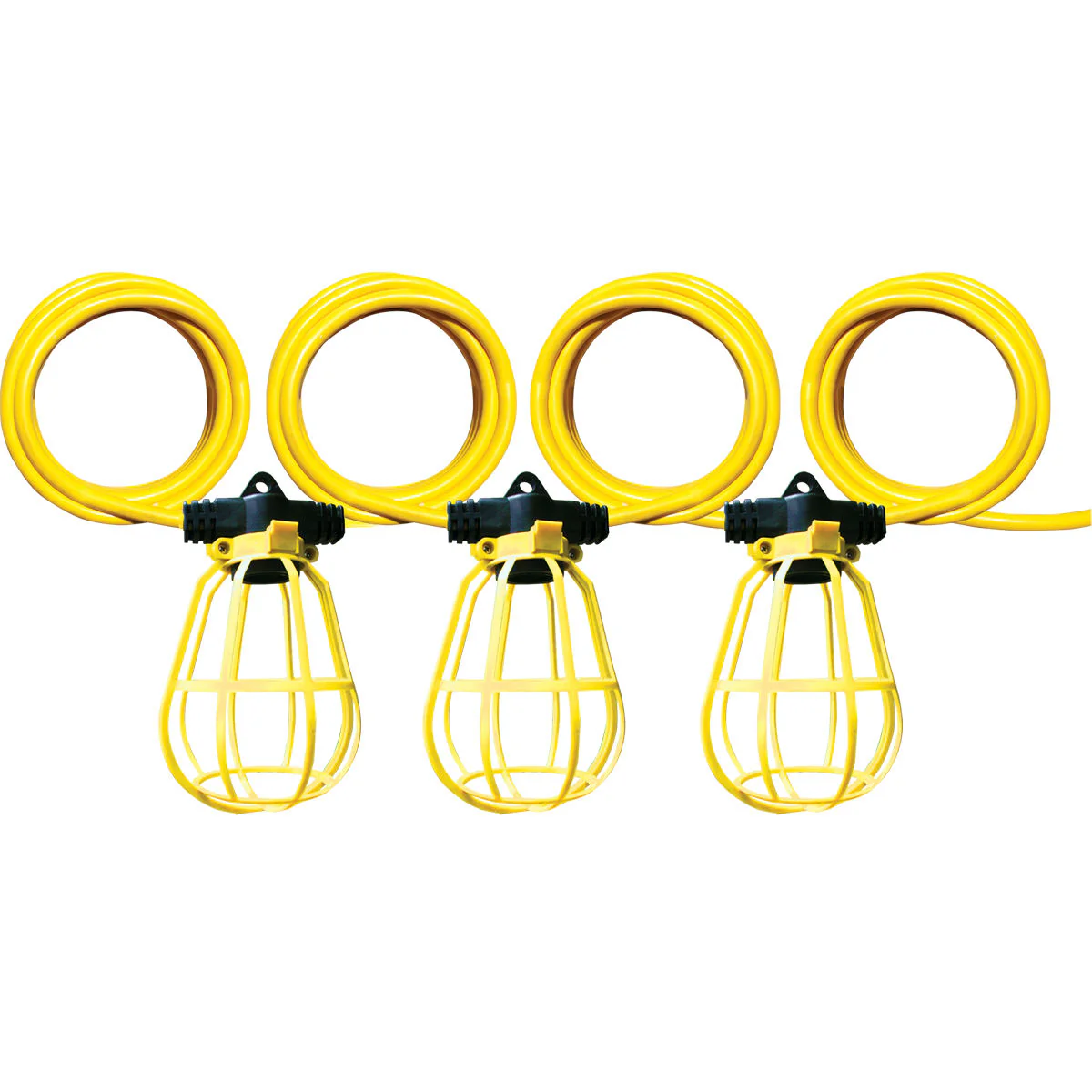 VOLTEC 08-00192 100ft 12/3 SJTW 10-Lt Locking Light Stng Plstc Shde - Moutools