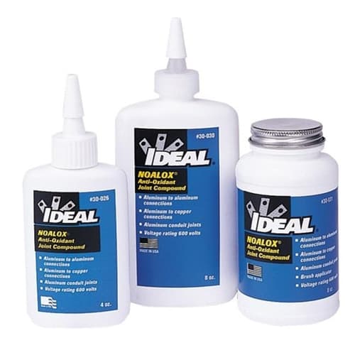 IDEAL 30-026 Noalox Anti-Oxidant Compound 4 oz. Squeeze Bottle - Moutools