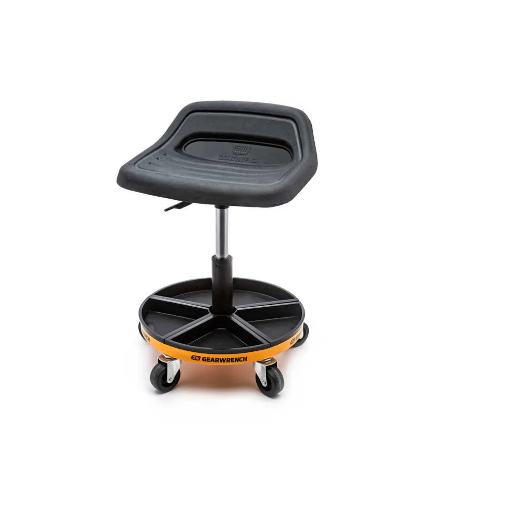 GearWrench 86994 Adjustable Height Swivel Mechanics Seat 18