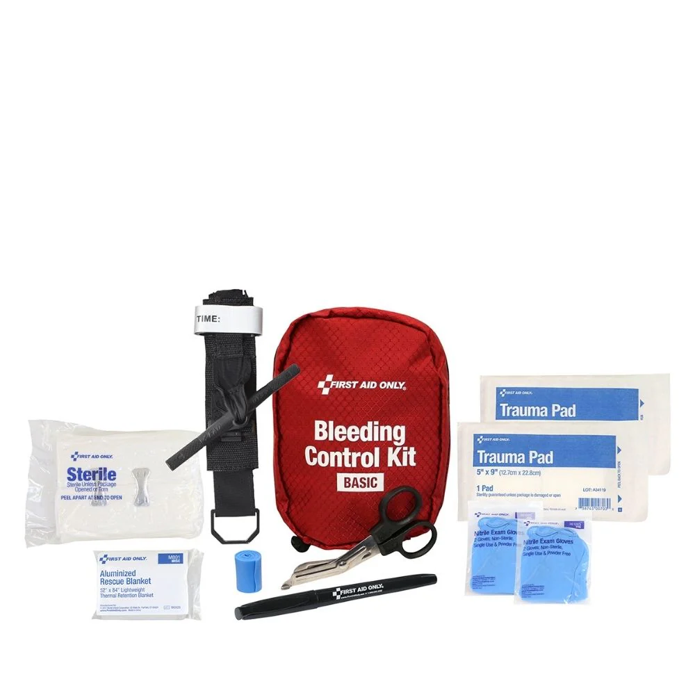 First Aid Only 91135 Bleeding Control Kit, Basic Pro - Moutools