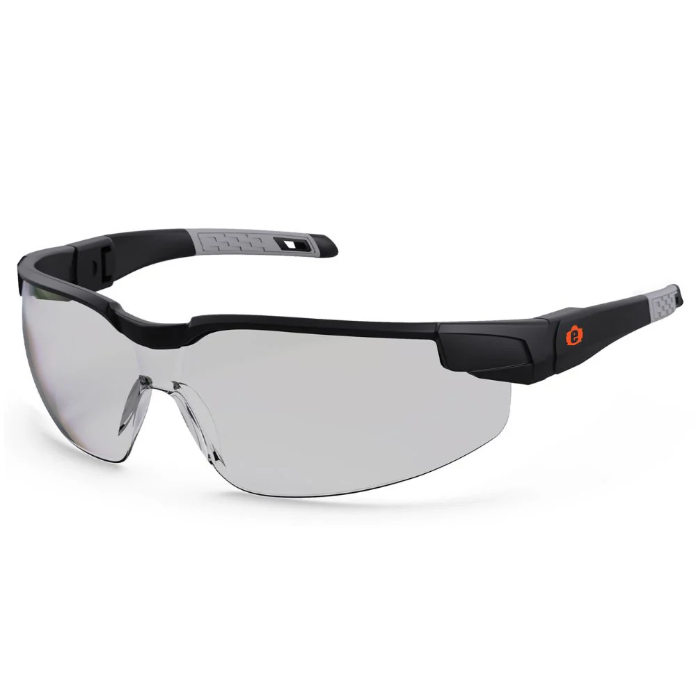 Ergodyne 50067 DELLENGER-AFS In/Outdoor Lens Matte Black Anti-Fog & Scratch-Resistant Glasses - Moutools