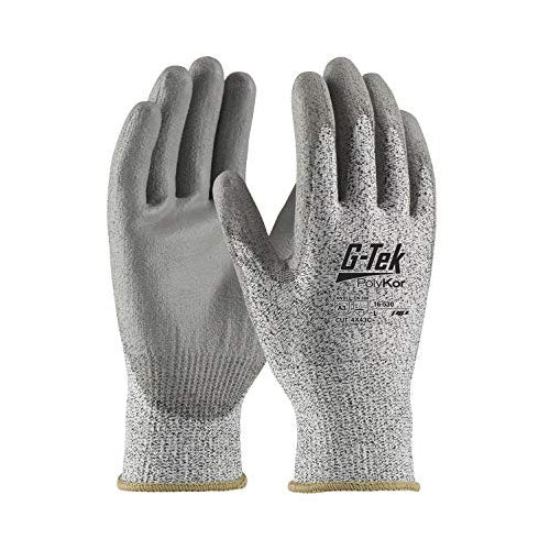 PIP Industrial Products 16-530/S G-Tek PolyKor Gloves, Cut Resistant; ANSI Level 3, Size Small - Moutools
