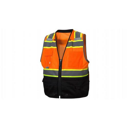 Pyramex RVZ4420BX3 Safety Vest - Hi-Vis Orange - Size 3X Large - Moutools