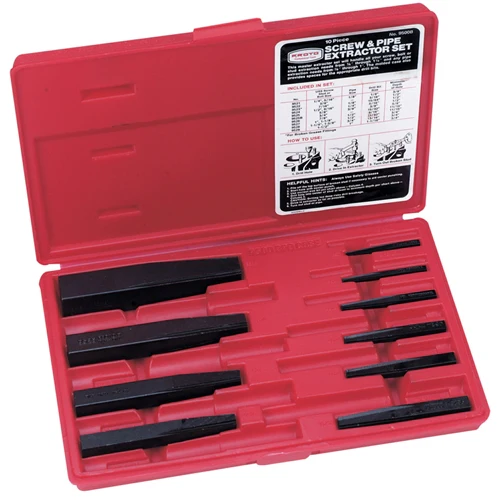 Proto J9500B 10 Piece Screw Extractor Set - Moutools