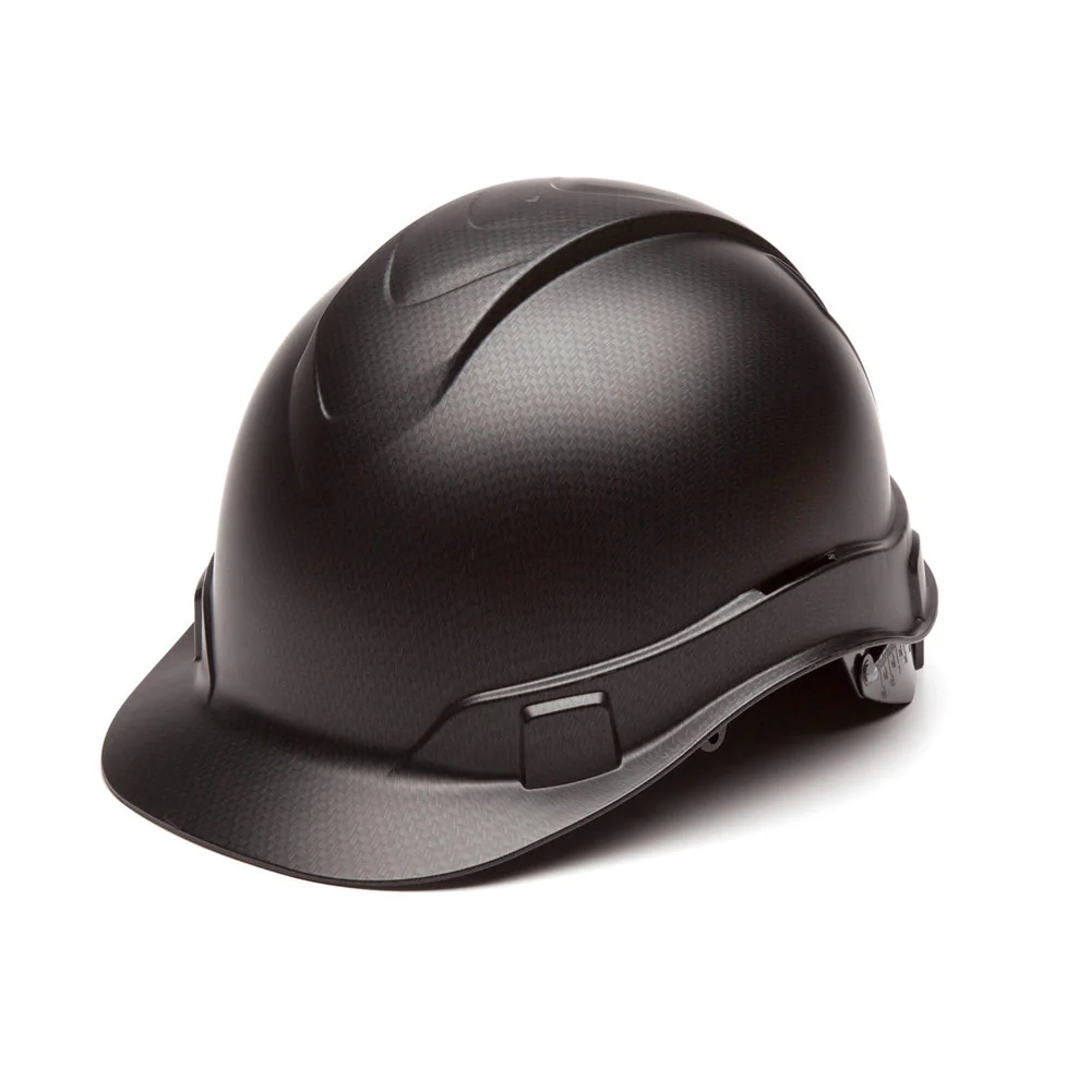 Pyramex HP44117 Ridgeline Graphite Cap Style Hard Hat, 4 Pt Ratchet - Moutools
