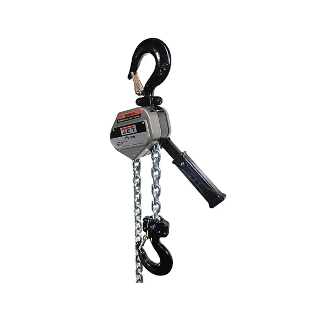 Jet JT9-375420 JLA-150-20, JLA Series 1-1/2 Ton Lever Hoist, 20' Lift - Moutools