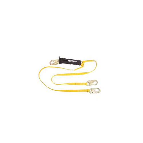 Werner C411120 12' Free Fall Lanyard / 400 lbs 6' Free Fall Twinleg Lanyard - Moutools