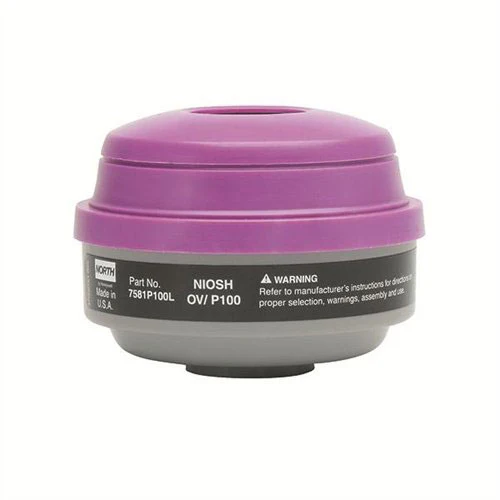 North Safety 7581P100L Organic Vapor Filter - Moutools