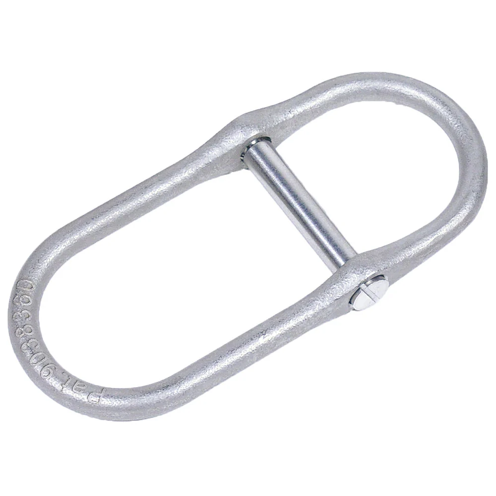 Ty-Flot DBLD150265 Double Dee Ring with Capture Pin 1.5x2.65, 10 Pack - Moutools
