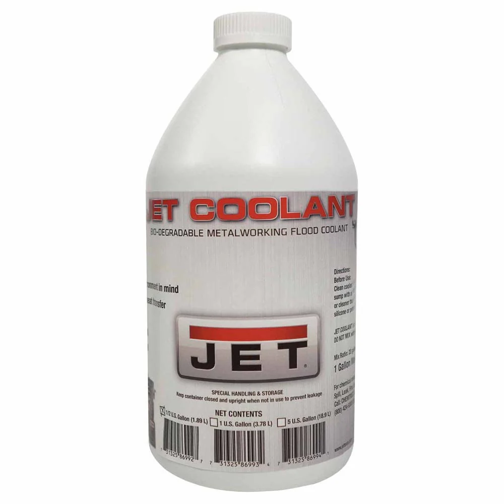 Jet JT9-414125 1/2 Gallon Bio-Degradable MW Flood Coolant - Moutools
