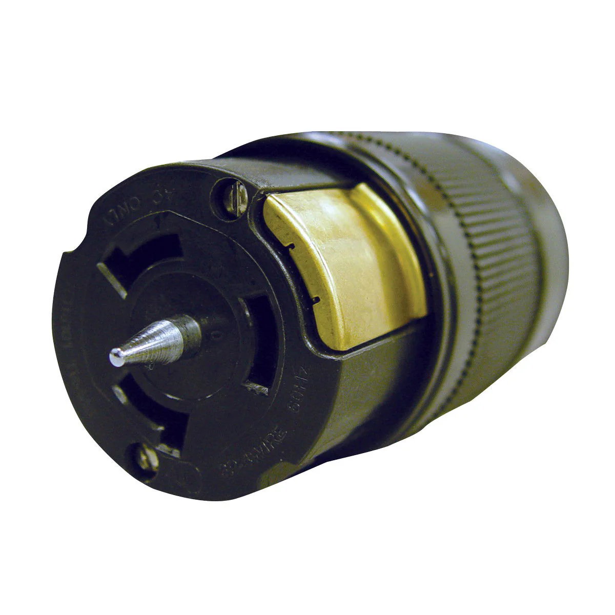 Voltec 12-00243V Nylon Female Twist Lock Connector, 50A 3-Pole 4-Wire - Moutools