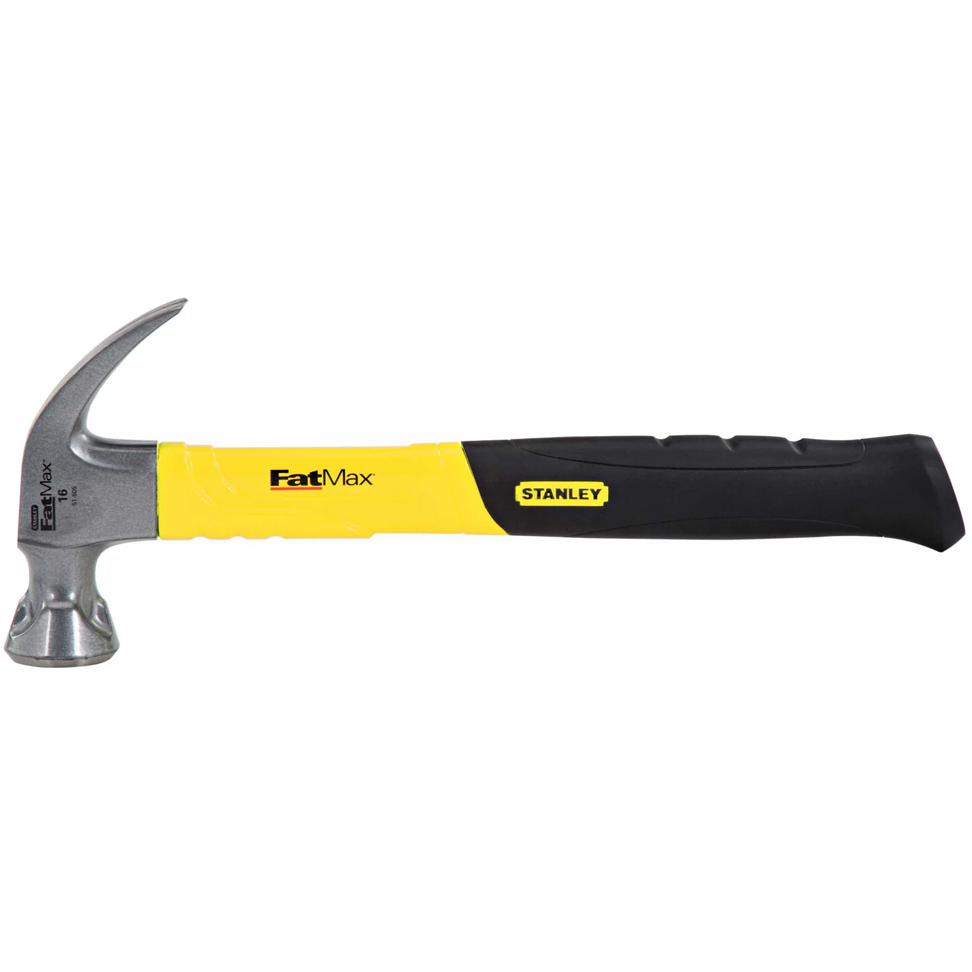 Stanley 51-505 FatMaxJacketed Graphite Nailing Hammer Cc – 16 Oz. - Moutools