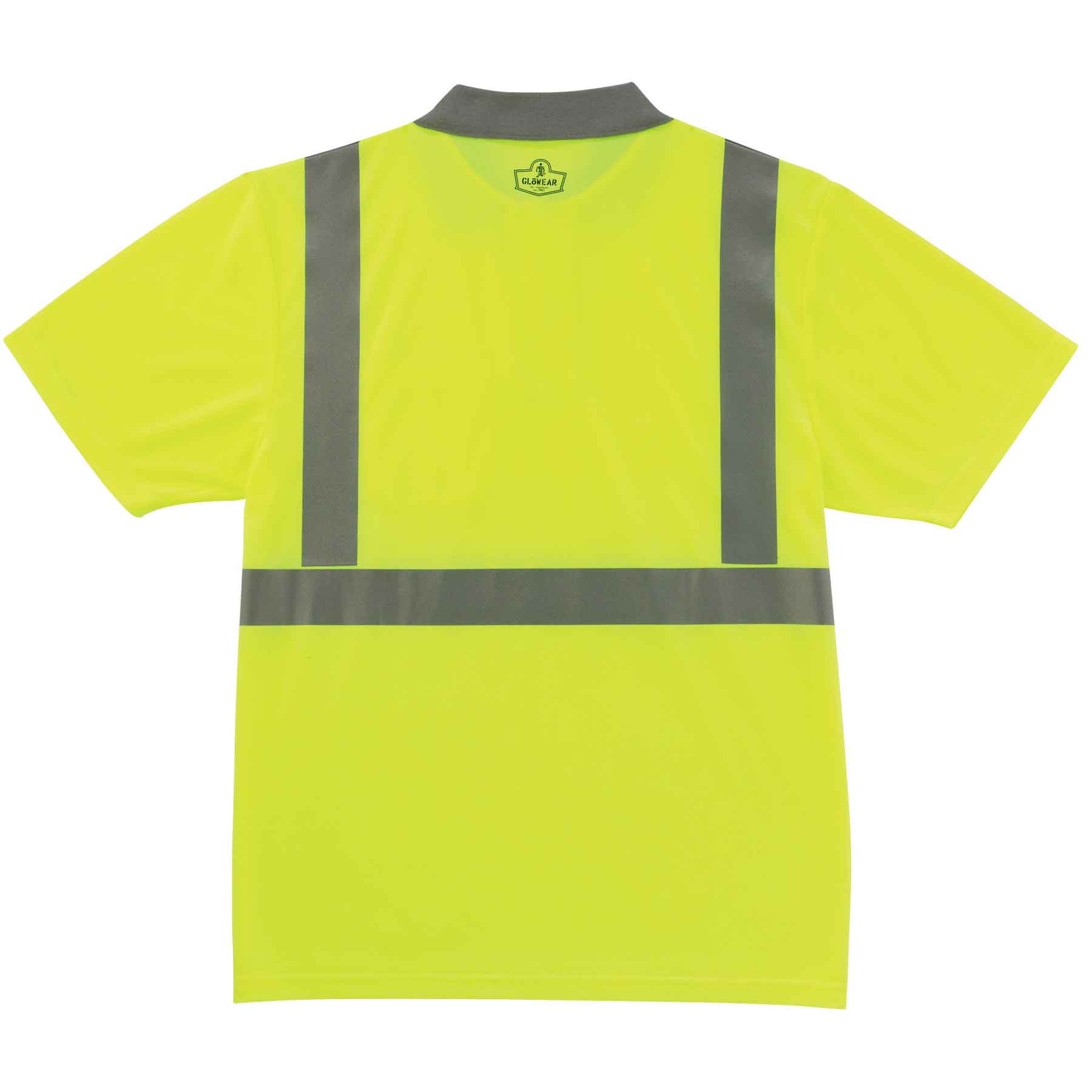 Ergodyne 21645 GloWear 8295 Type R Class 2 Polo Shirt, XL, HV Lime - Moutools