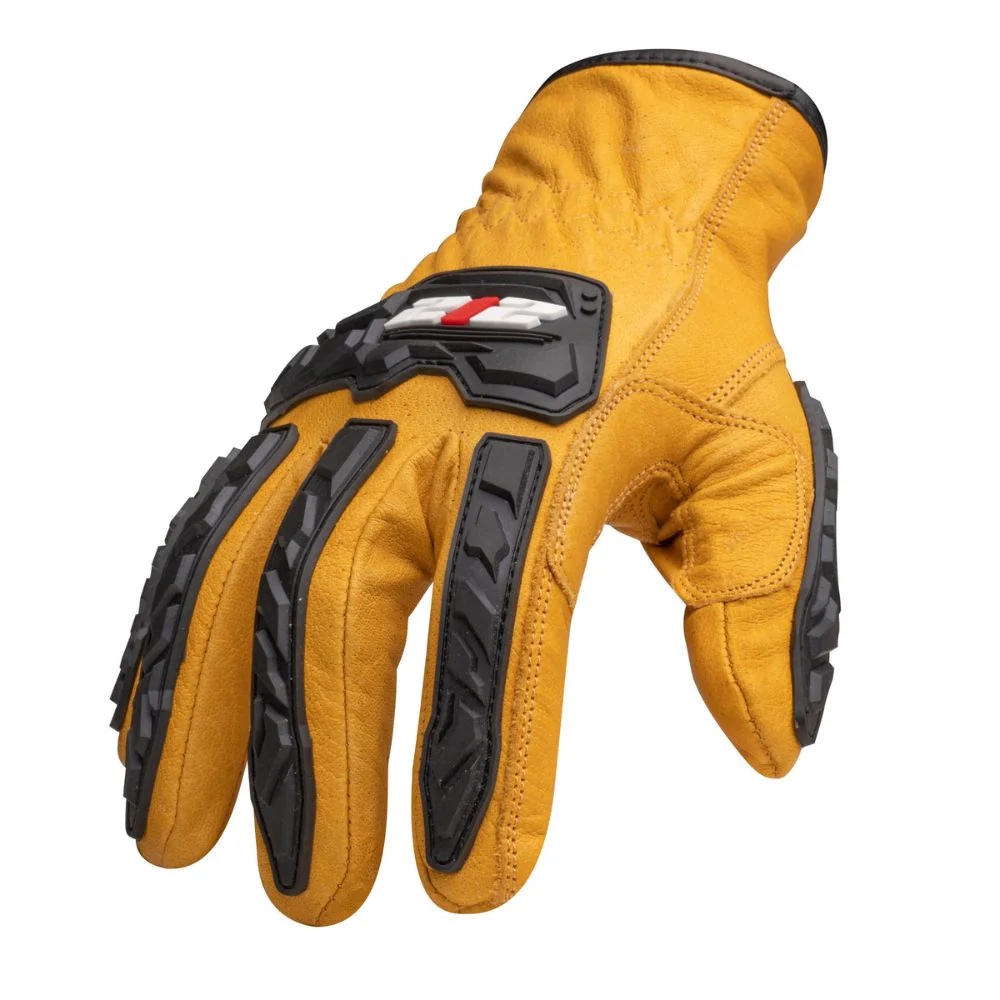 212 Performance IMPLDC5-90-012 Cut Resistant Impact Leather Driver Gloves (EN Level 5), XX-Large Golden Brown - Moutools