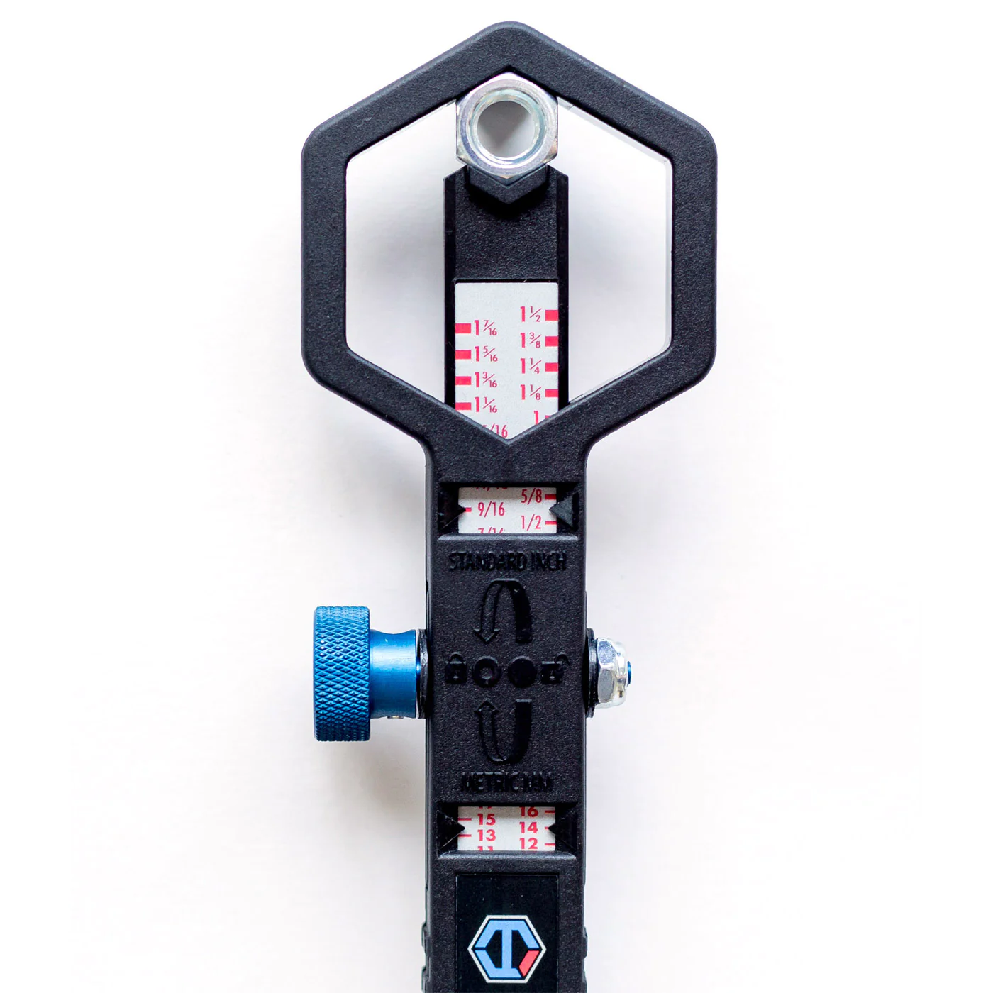 Hex Index X-1 Nut/Bolt Measuring Device SAE/Metric - Moutools