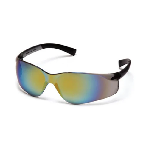 Pyramex S2590S Gold Mirror Lens Ztek Glasses - Moutools
