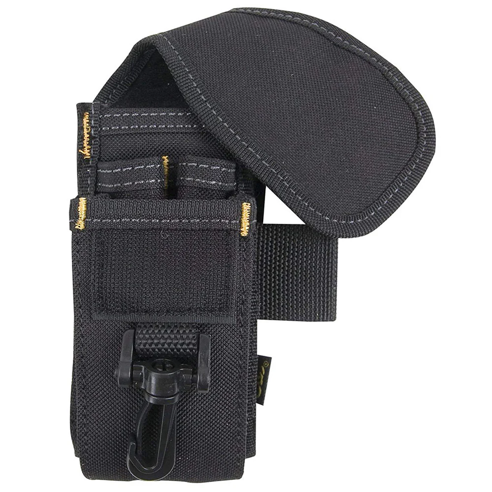 Custom Leather Craft 1105 5 Pocket Cell Phone/Tool Holder - Moutools