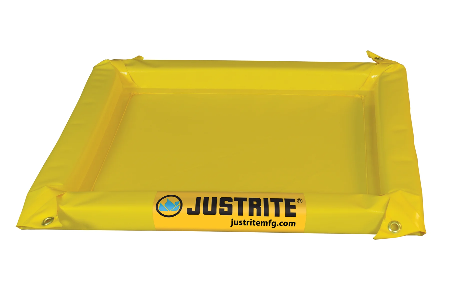 Justrite 28422 Maintenance Spill Berm, 2in wall, 6' x 6', 44 Gal. - Moutools