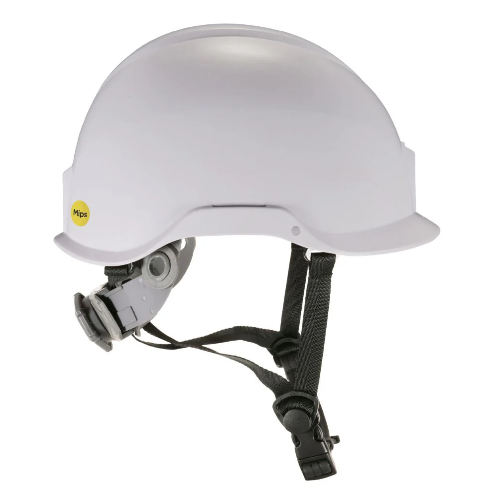 Ergodyne 60254 #8974-MIPS White Class E Safety Helmet with MIPS - Moutools