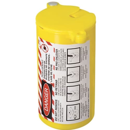 IDEAL 44-792 Labeled Safety Lockout, Gold (1/card) - Moutools