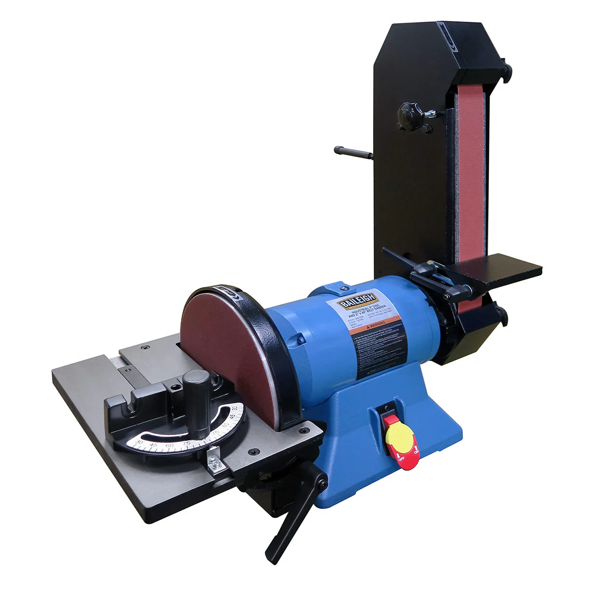 Baileigh Industrial BA9-1227900 Combination Belt and Disk Grinder DBG-9248 - Moutools