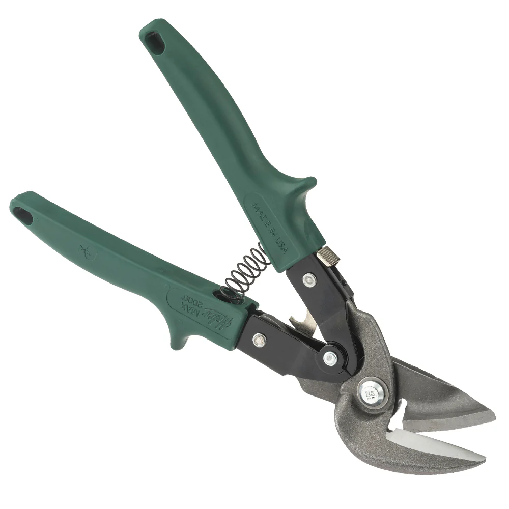 Malco M2007 MAX 2000 Offset Right Cut Snip - Green - Moutools