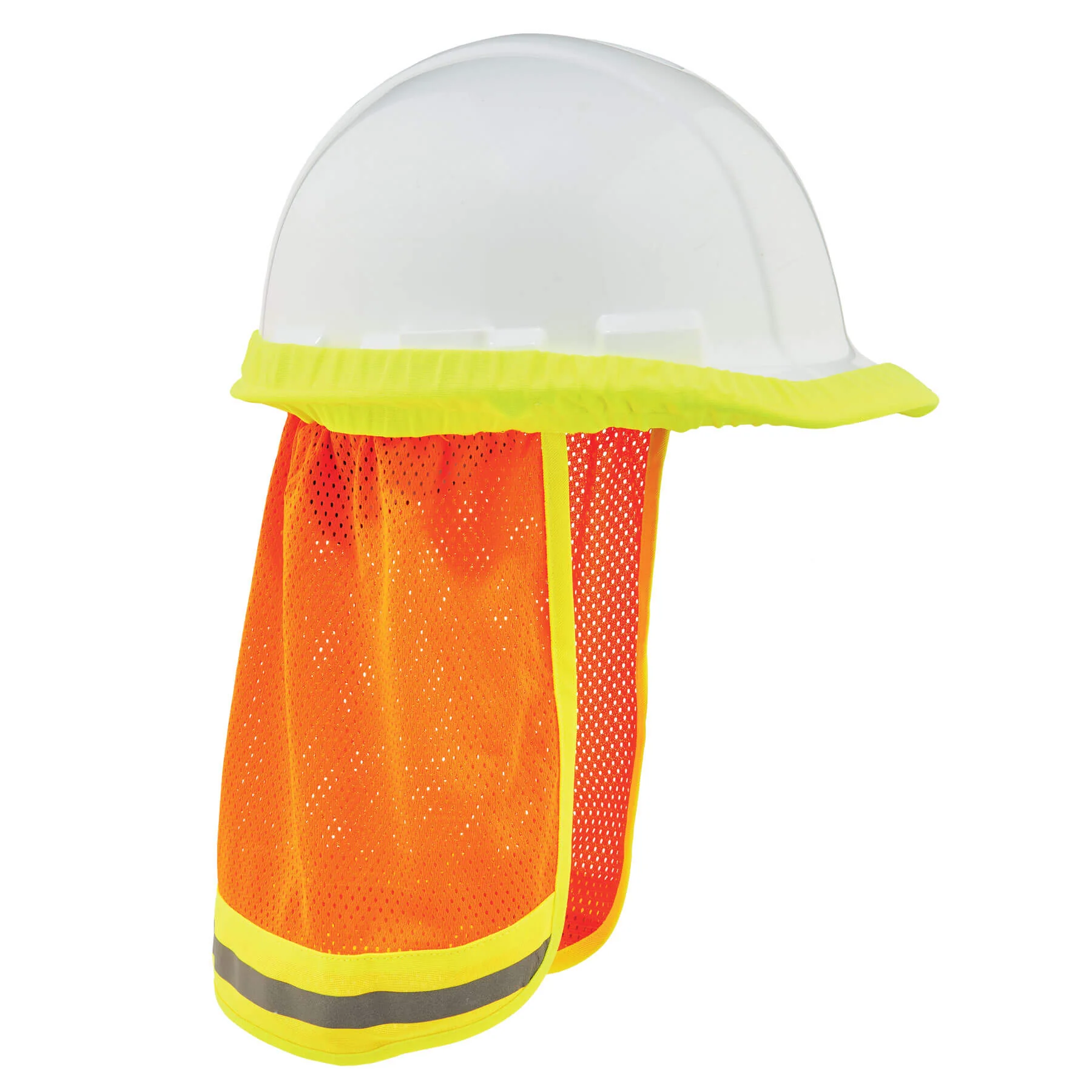 Ergodyne 29051 GloWear 8005 Hi-Vis Mesh Neck Shade with Reflective, HV Orange - Moutools