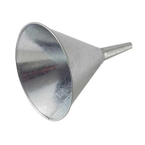 Plews 75-009 Funnel, Tin Coated, 10oz. - Moutools