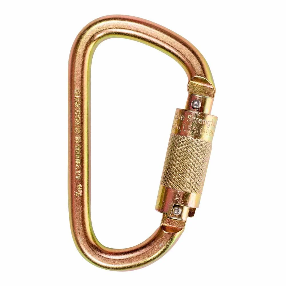 KStrong UFC401100 Small Steel Carabiner (ANSI) - Moutools
