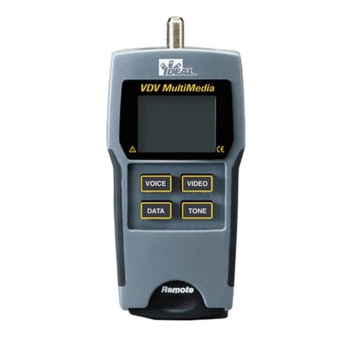 IDEAL 33-856 VDV MultiMedia Cable Tester Kit - Moutools
