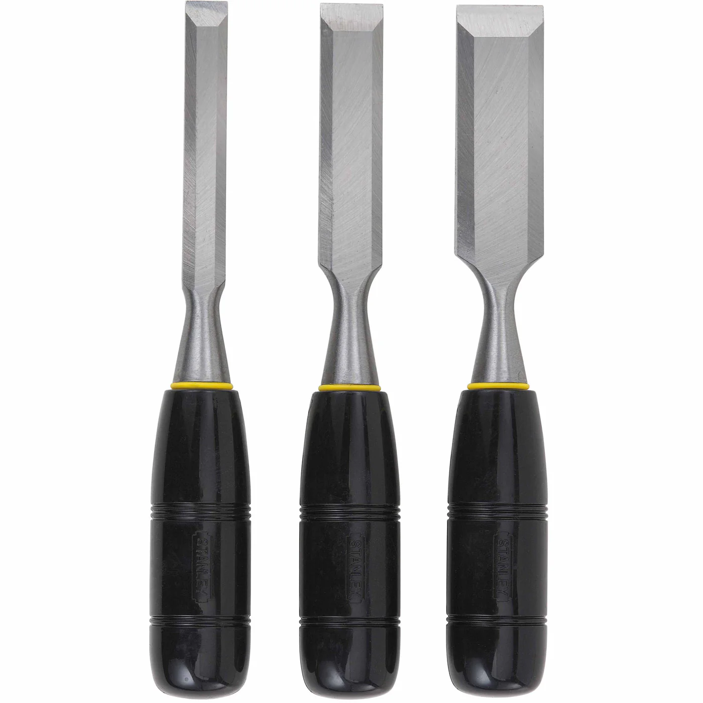 Stanley 16-150 150 Series Chisel Short Blade Set – 3 Pc - Moutools