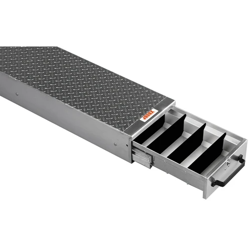 Crescent Jobox 1401980 1 Drawer Long Floor Heavy-Duty Aluminum Drawer Storage - Moutools