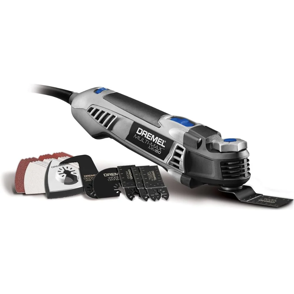 Dremel MM50-01 Multi-Max 5.0Amp OscillatingTool Kit with 30 Accessories - Moutools