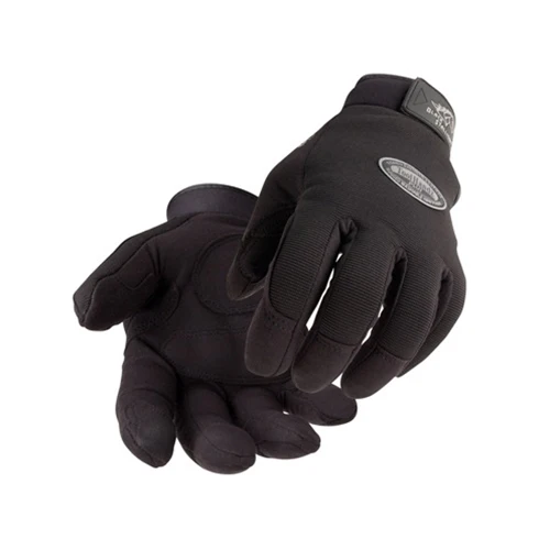 Black Stallion 99-PLUS-BLK-L Large Tool Handz PLUS Reinforced Gloves - Moutools