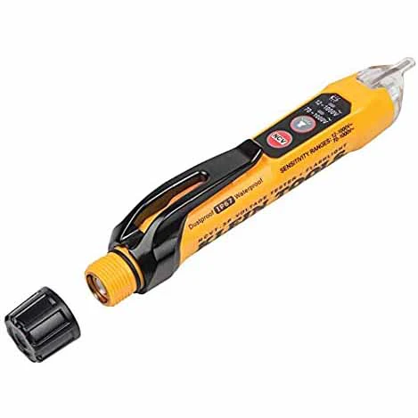 Klein NCVT-3P Non-Contact Voltage Tester, 1000V, with Flashlight - Moutools