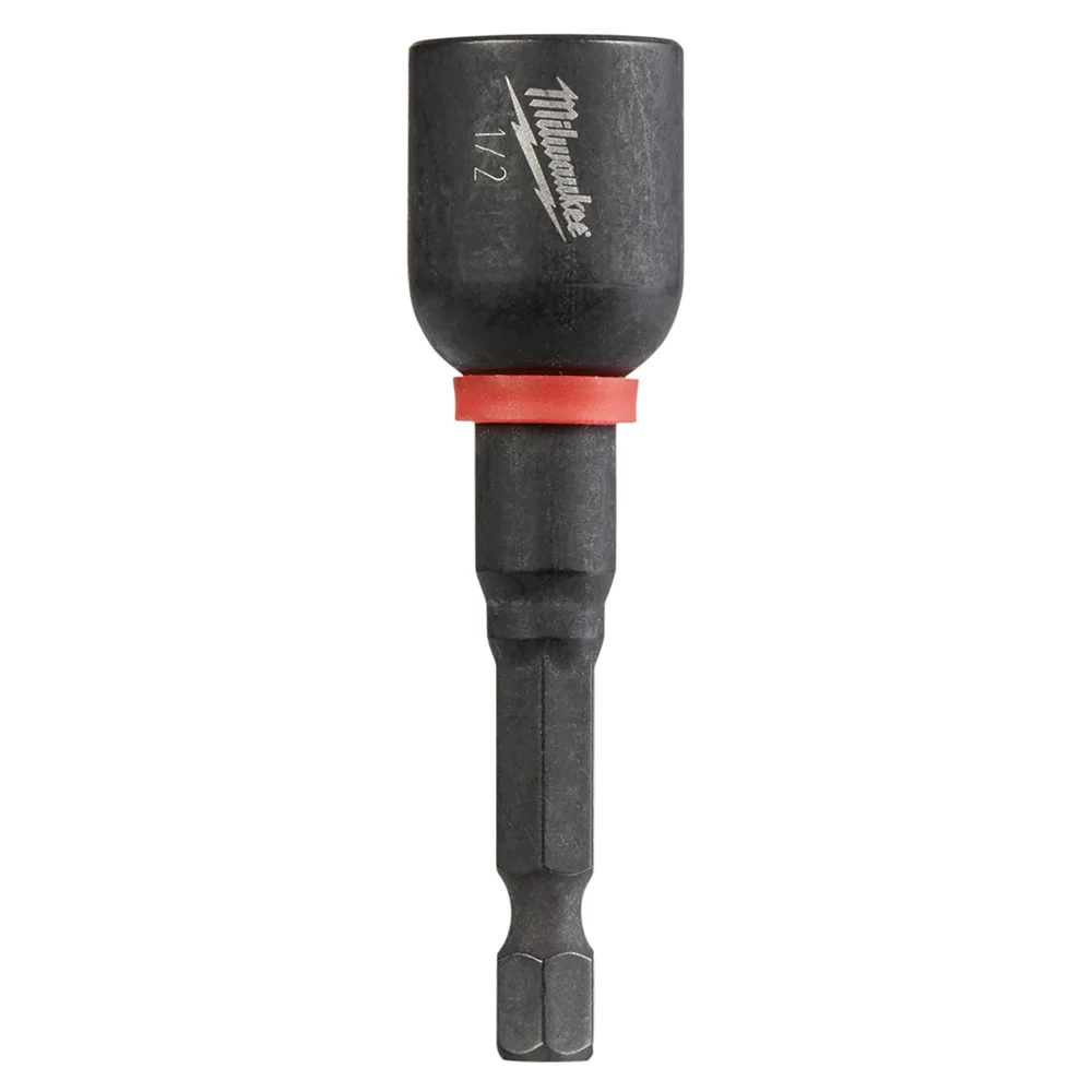 Milwaukee 49-66-4537 SHOCKWAVE 1/2 X 2-9/16 Impact Magnetic Nut Driver - Moutools