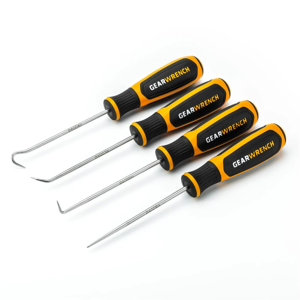 GearWrench 84040H 4 Pc. Mini Hook & Pick Set - Moutools