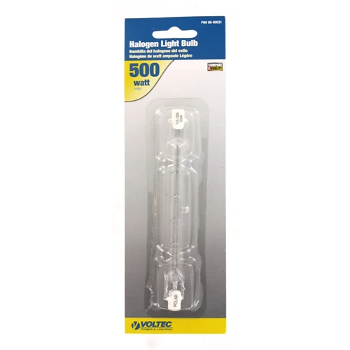 Voltec 500QB 500W QUARTZ BULB - Moutools