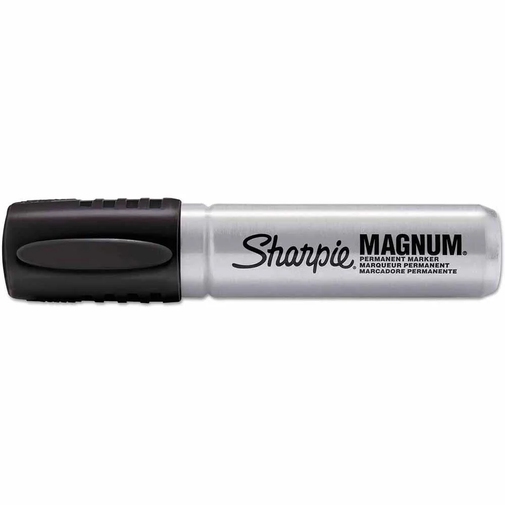 Sharpie 44001 Magnum 44 Black O/S - Moutools