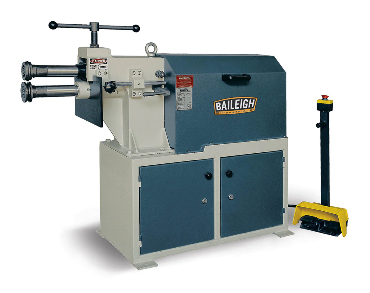 Baileigh Industrial BA9-1012430 Heavy Duty Bead Rolling Machine BR-12E-10 - Moutools