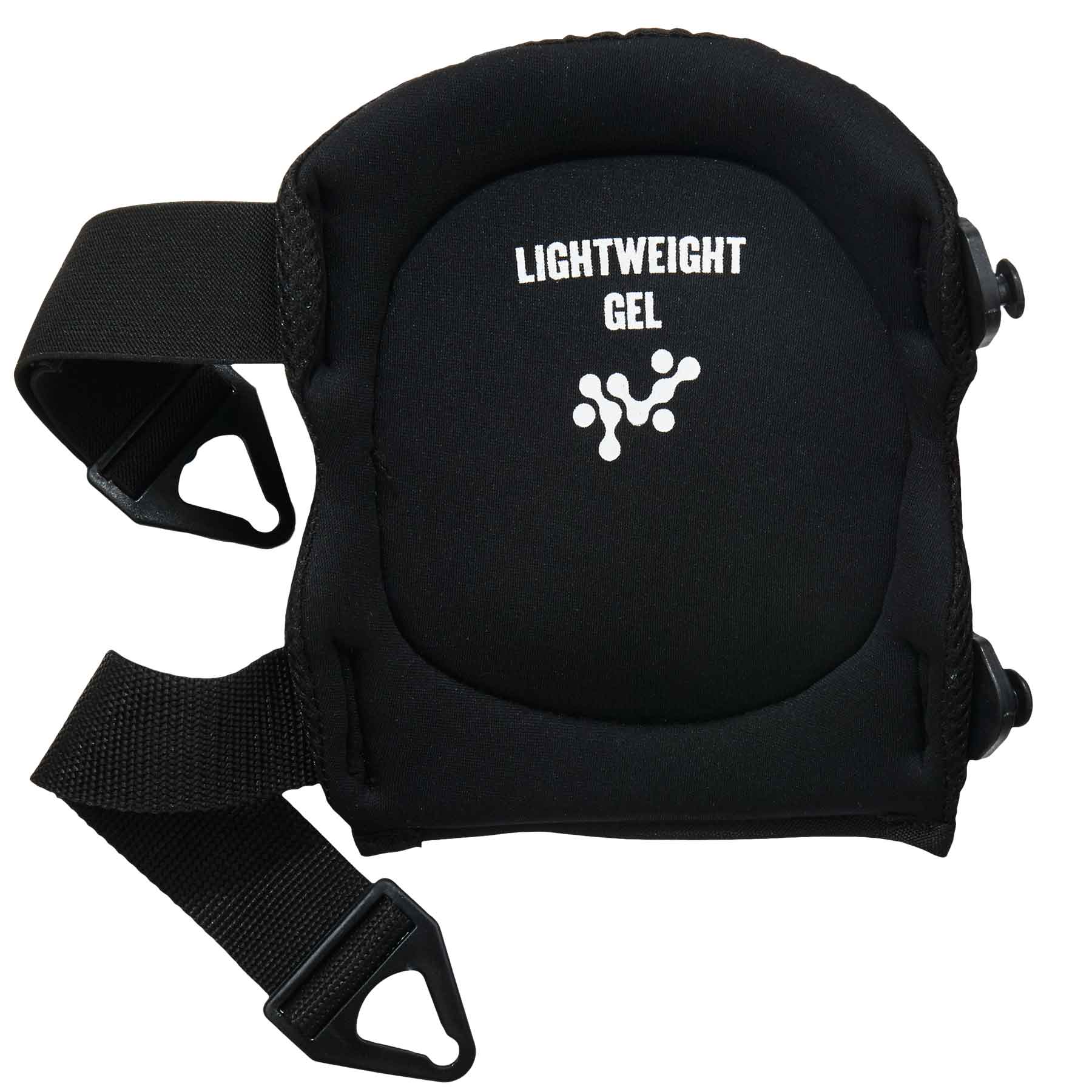 Ergodyne 18457 ProFlex 357 Short Cap Lightweight Gel Knee Pads, Black - Moutools