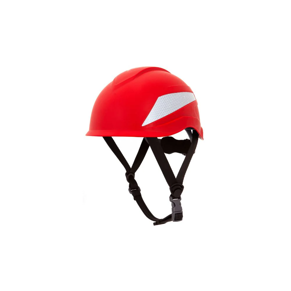 Pyramex HP76120 Ridgeline XR7 Hard Hat Helmet 6-Point Ratchet - Red - Moutools