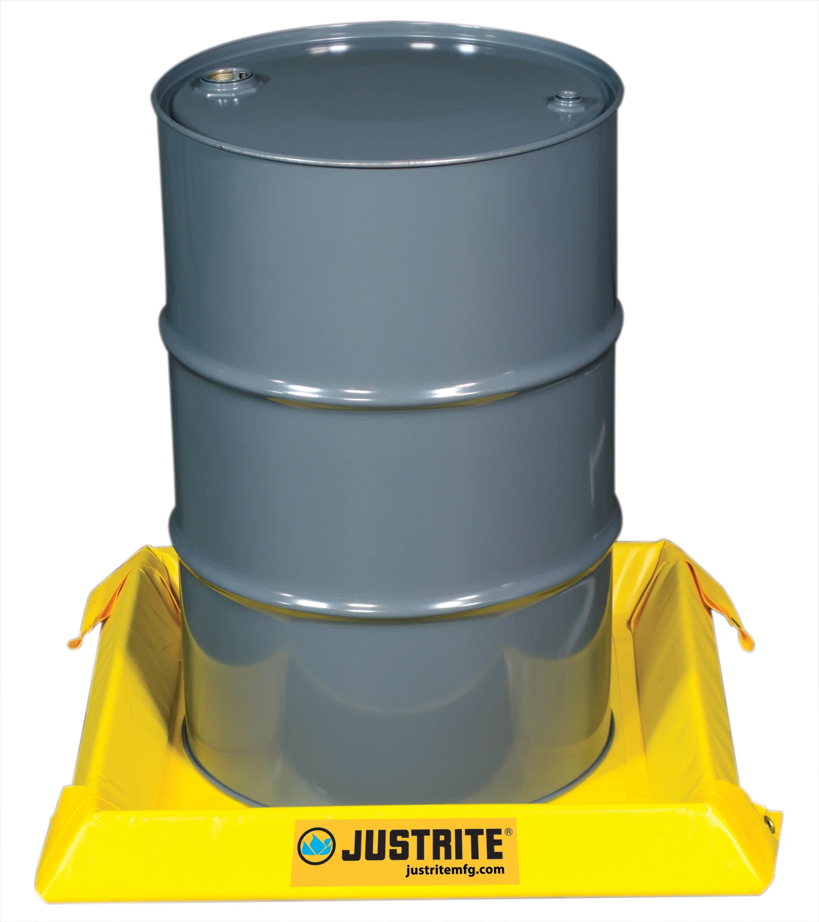 Justrite 28400 Maintenance Spill Berm, 4in wall, 2' x 2', 10 Gal. - Moutools