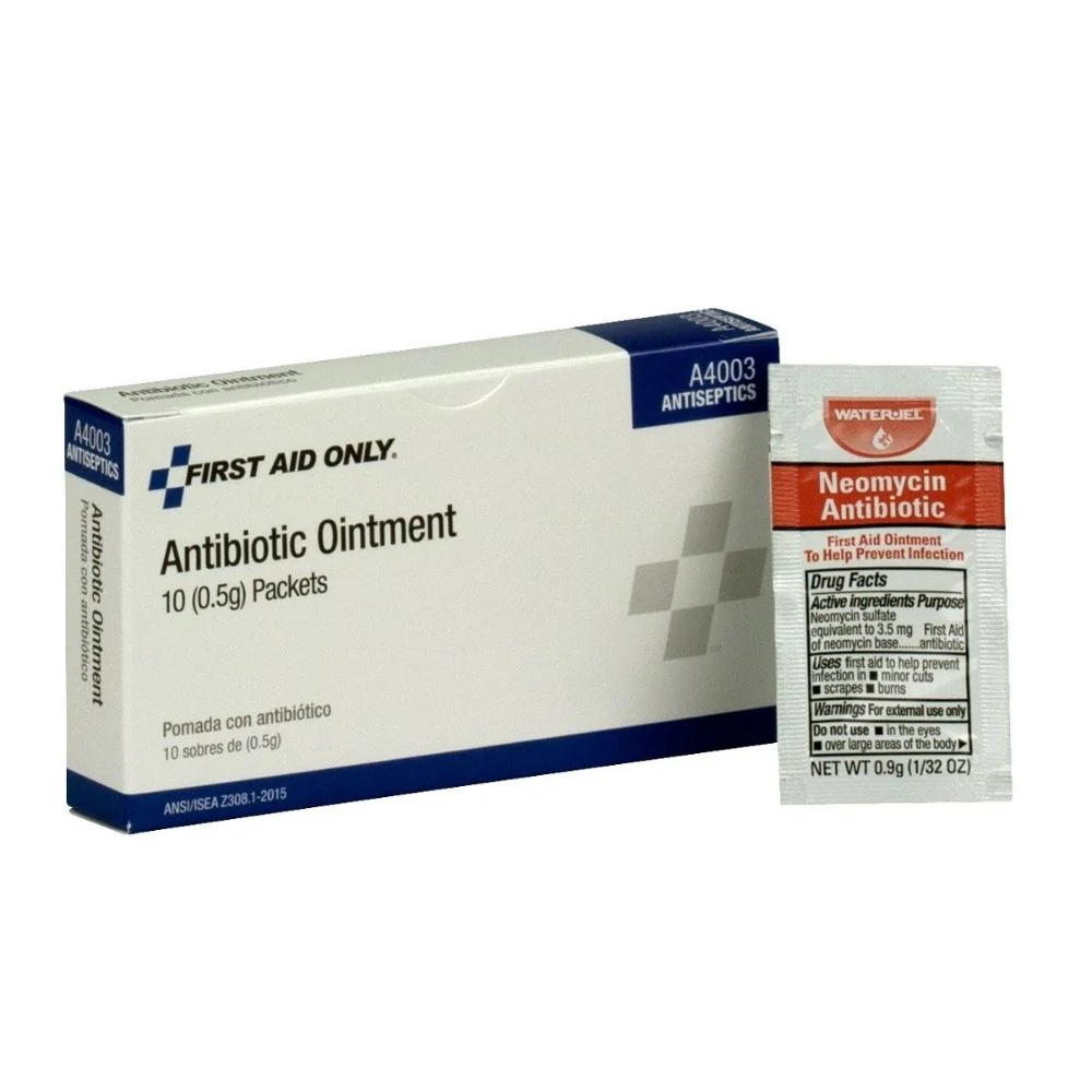 First Aid Only A4003 Antibiotic Ointment, 10/box - Moutools