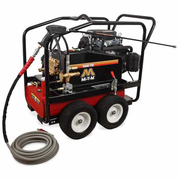 Mi-T-M CWC-5004-4MAH CWC Premium Series Gasoline Belt Drive Cold Water Pressure Washer - Moutools