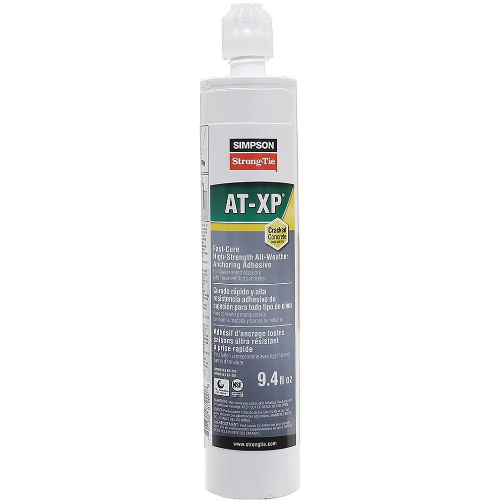 Simpson Anchors AT-XP10 9.4 Oz Coaxial Cartridge Acrylic Epoxy - Moutools