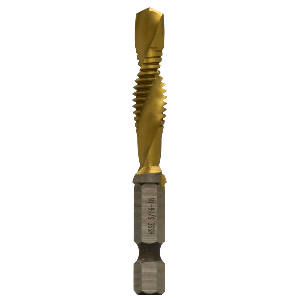 Greenlee DTAPSS5/16-18 5/16-18 Drill/Tap Bit, Stainless Steel - Moutools