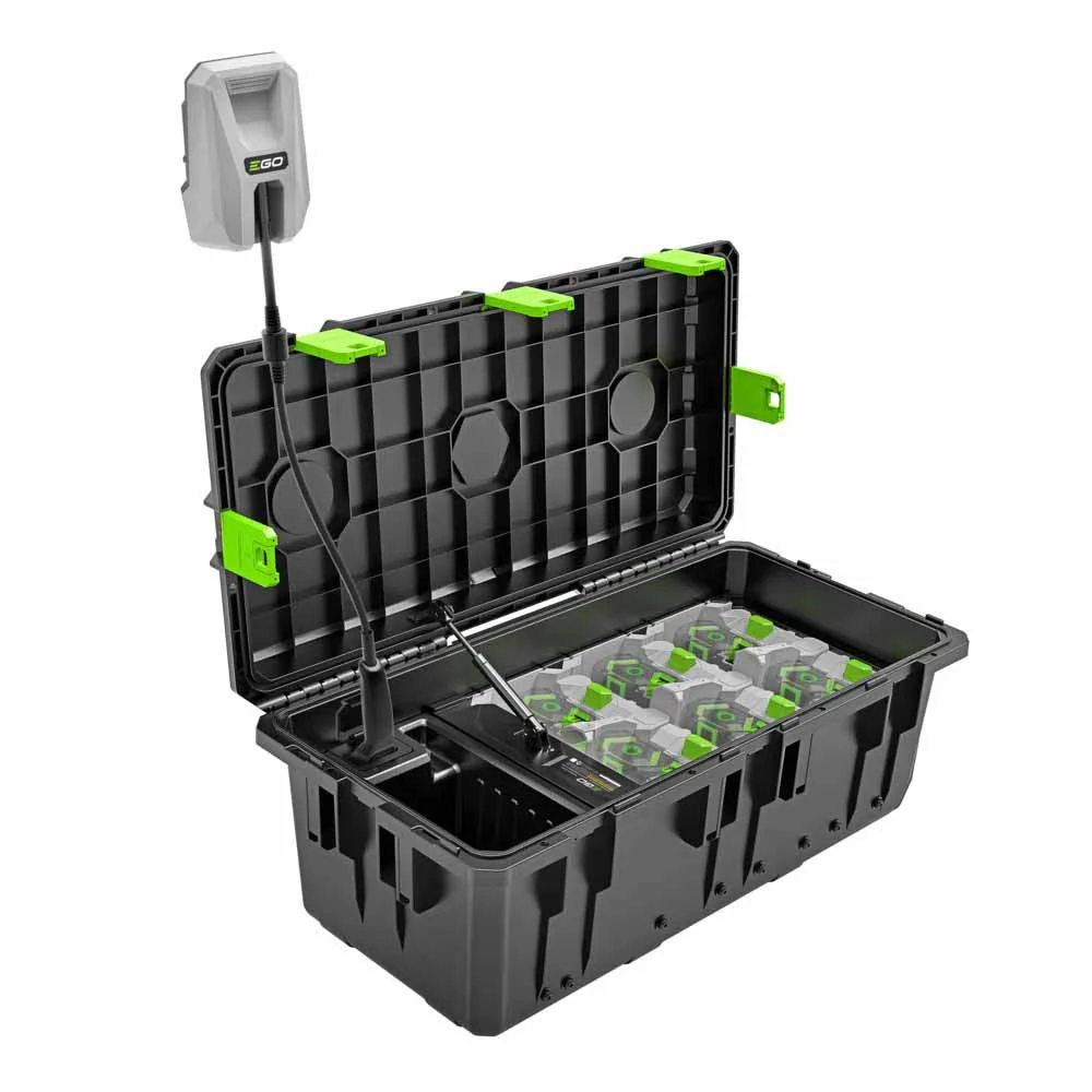 EGO CHU6001 6-port Mobile Charging Case and ACA1000 Charging Adaptor Combo - Moutools