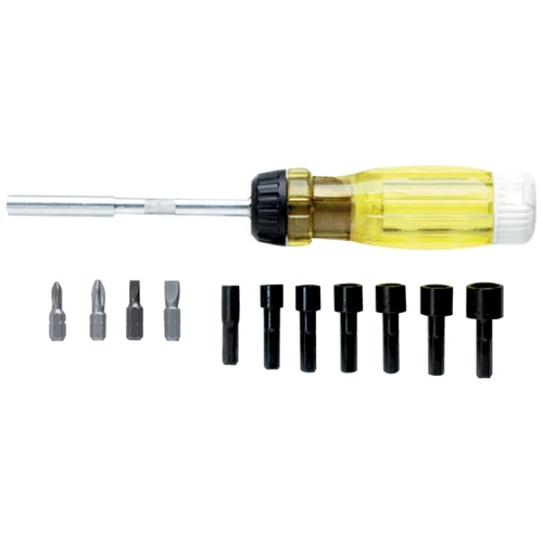 Proto J9322 11 Pc. Magnetic Ratcheting Screwdriver Bit Set - Moutools