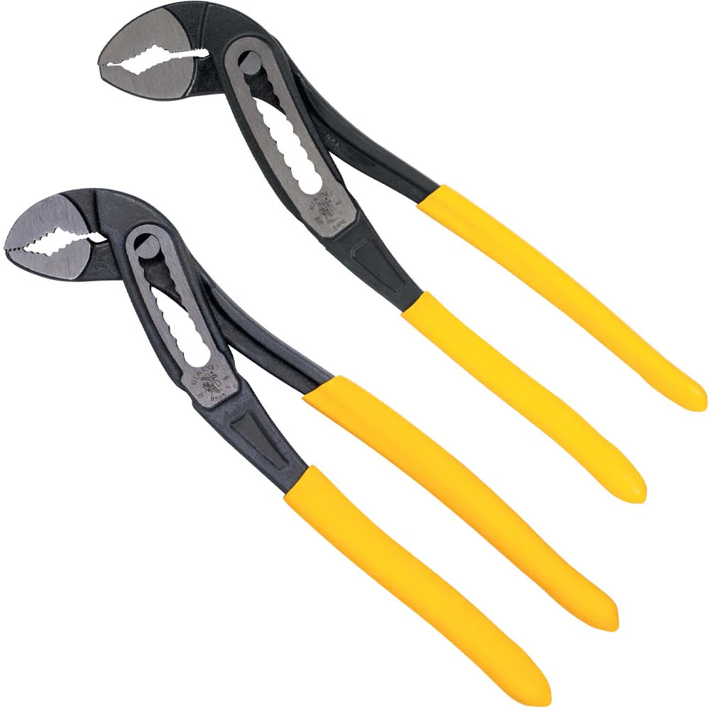 Klein D5052KIT Classic Klaw Pump Pliers Set, 2-Piece - Moutools